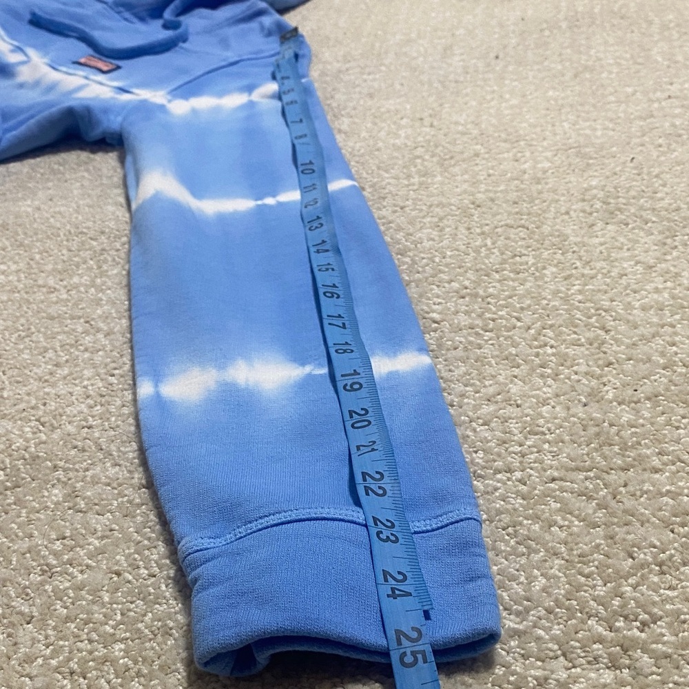 Vineyard Vines Light Blue Tie-Dye Hoodie Size S 100% Cotton - Picture 14 of 16